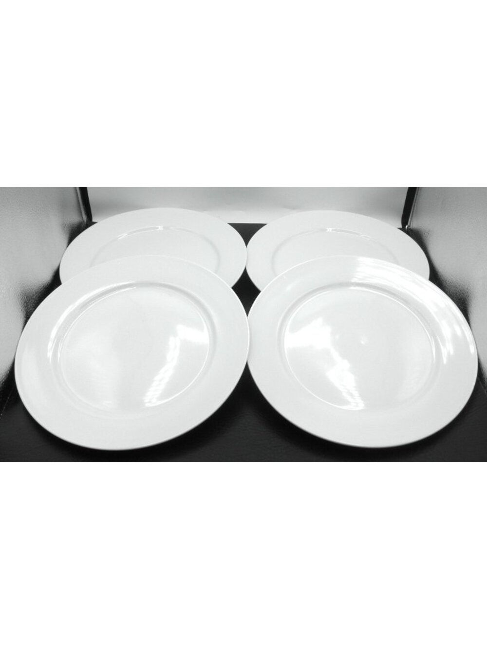 Porcelain Whiteware by Denmark Tools for Cooks 11-1/2 In. Dinner Plate Set of 4